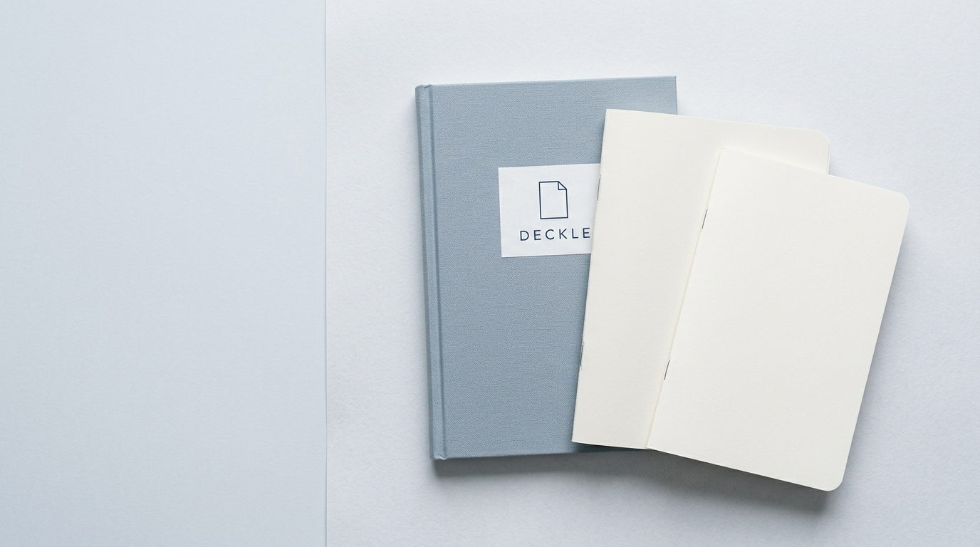 A paper range on a pale desk