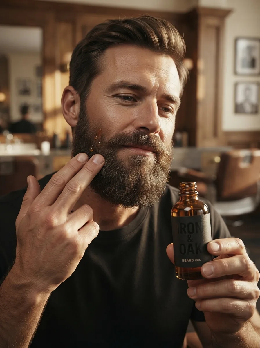 IRON & OAK ad creative