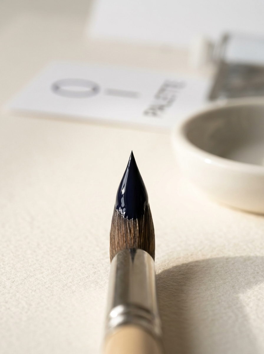 Round Sable Brush · No. 6