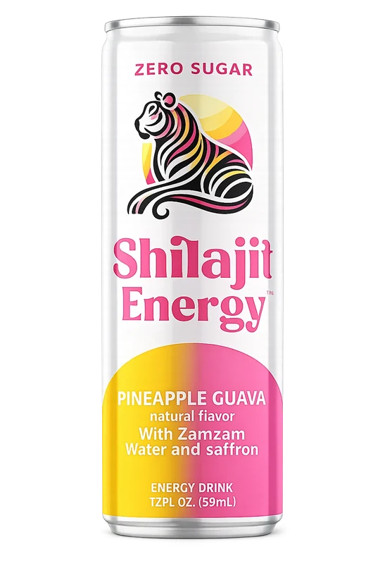 Shilajit Energy Zero Sugar can