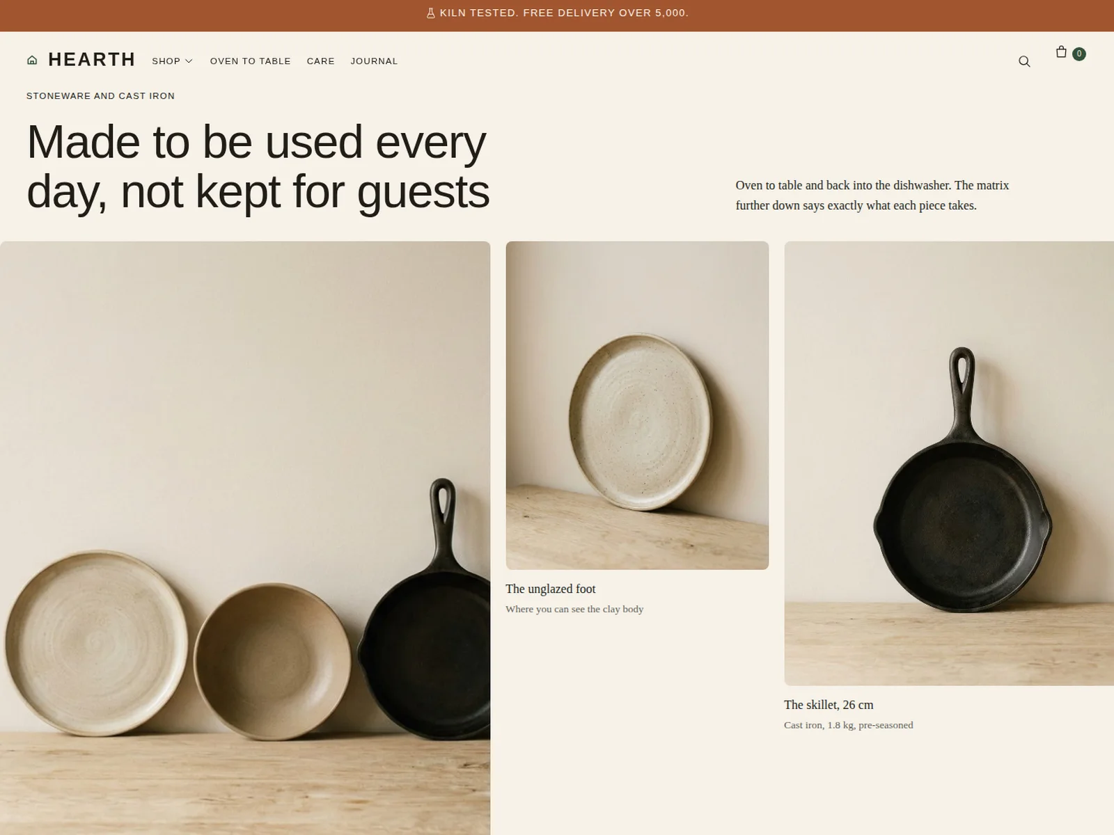 Hearth by Foxfora — homepage