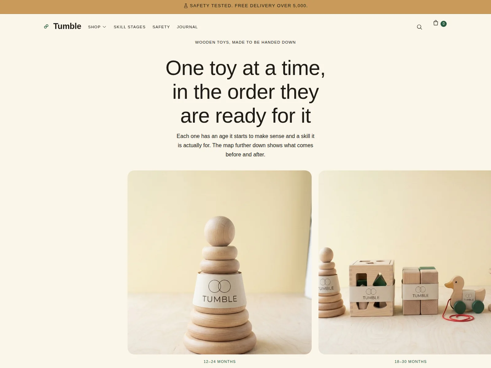 Tumble by Foxfora — homepage